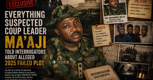 Inside Nigeria’s alleged coup plot: Ma’aji speaks on motives, funding