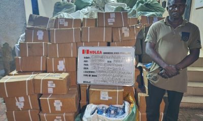 NDLEA intercepts cocaine hidden in mortar, backpack bound for China, Italy