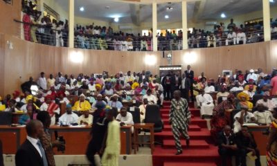 Impeachment crisis: Panic as suspected thugs storm Ondo Assembly complex