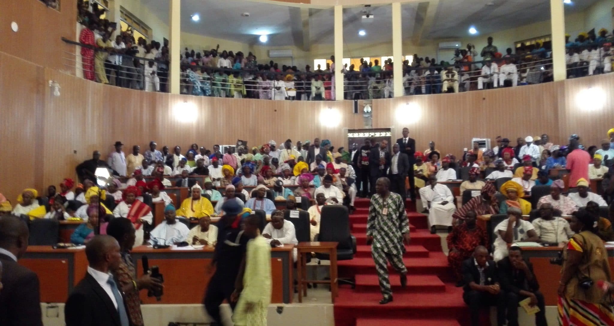 Impeachment crisis: Panic as suspected thugs storm Ondo Assembly complex