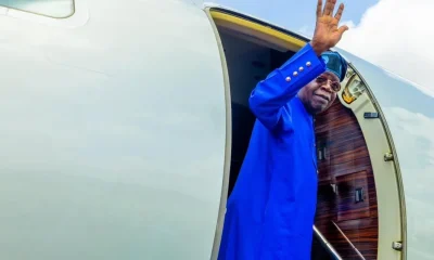 Tinubu begins three-week working vacation, heads to London