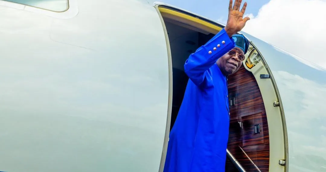Tinubu begins three-week working vacation, heads to London