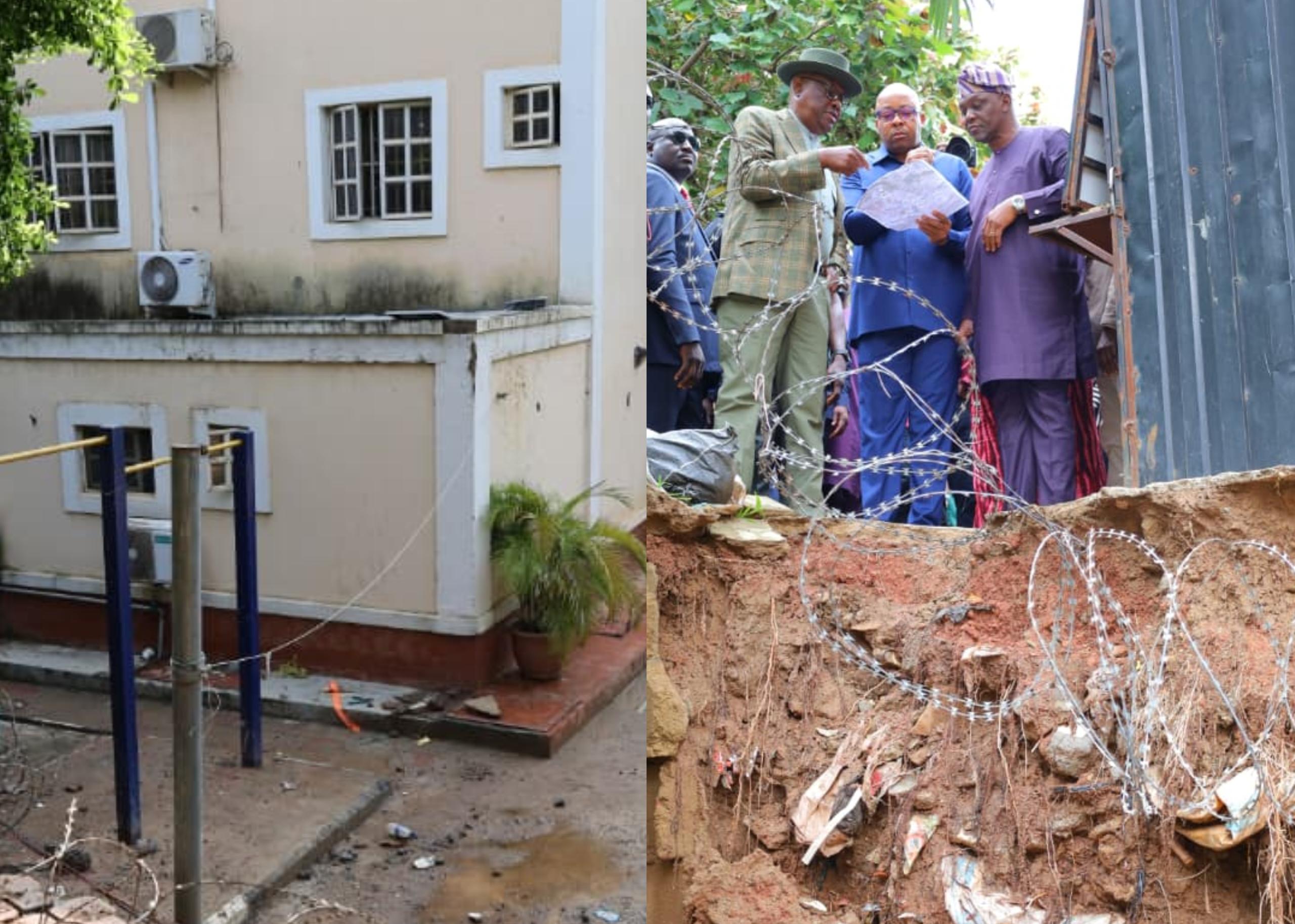Maitama demolition begins as Wike orders removal of structures blocking waterways
