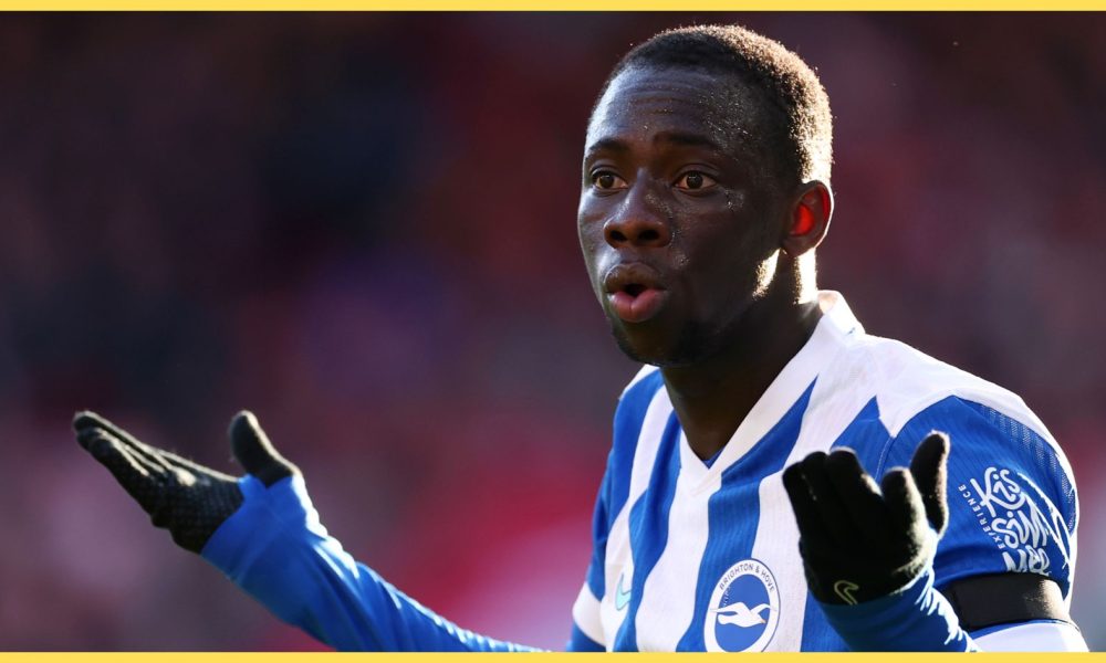 Liverpool face fresh setback in pursuit of Brighton winger Minteh