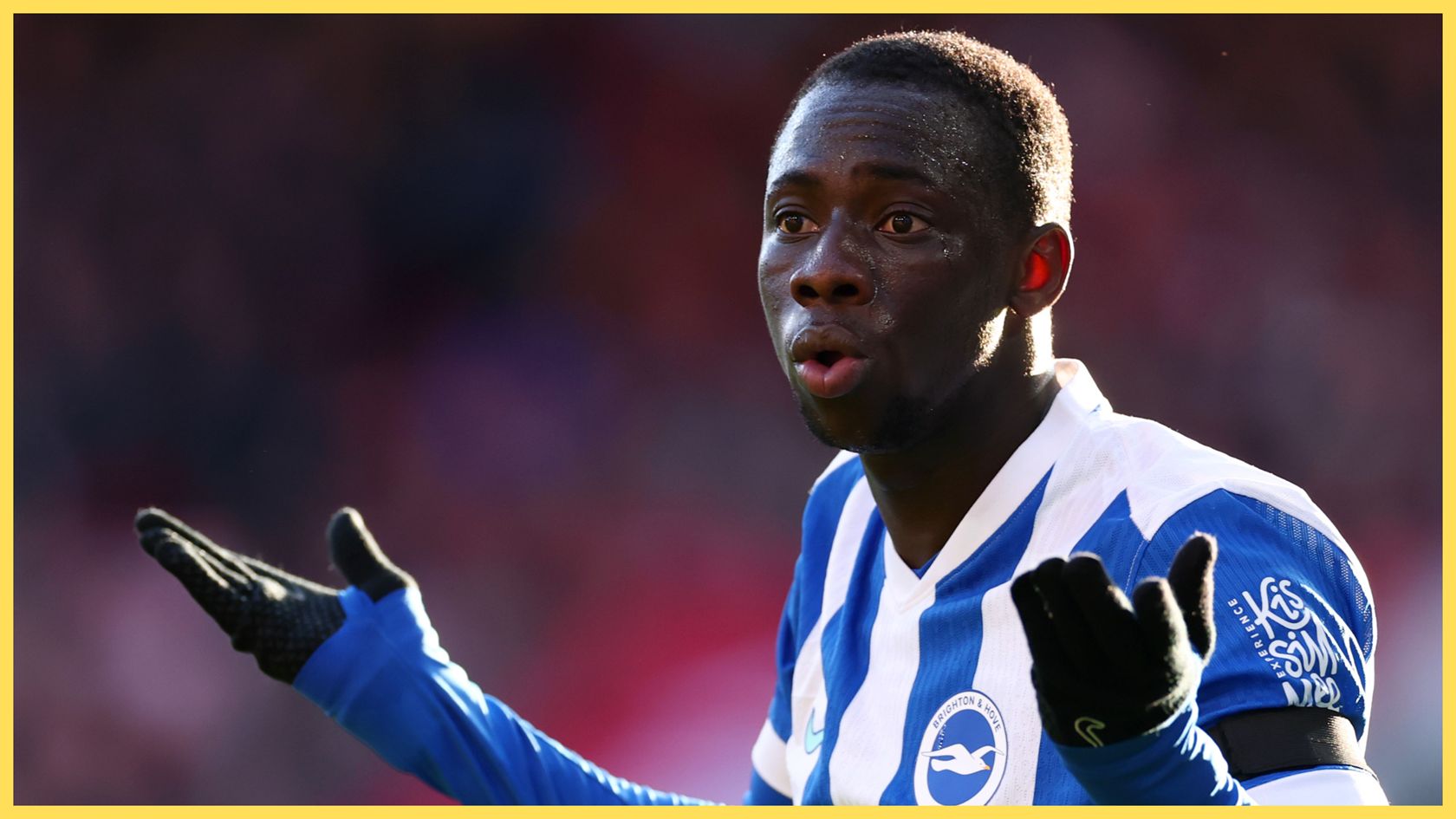 Liverpool face fresh setback in pursuit of Brighton winger Minteh