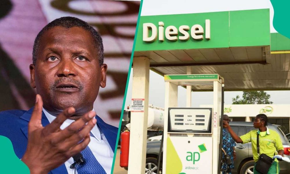 Dangote Refinery hikes diesel price amid rising global oil prices