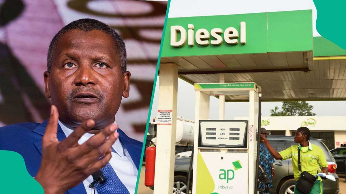 Dangote Refinery hikes diesel price amid rising global oil prices