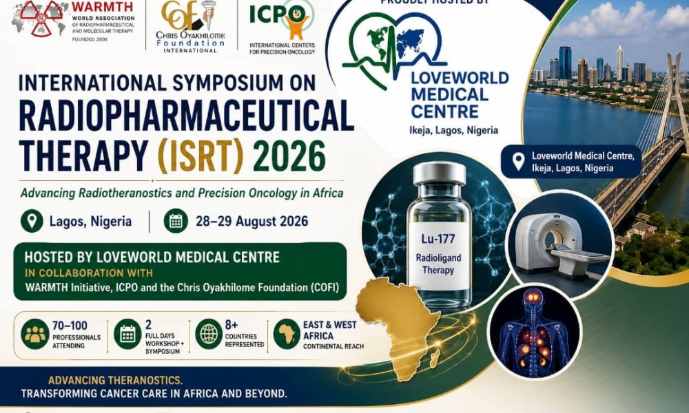 Global specialists to explore future of cancer treatment at ISRT 2026 in Lagos
