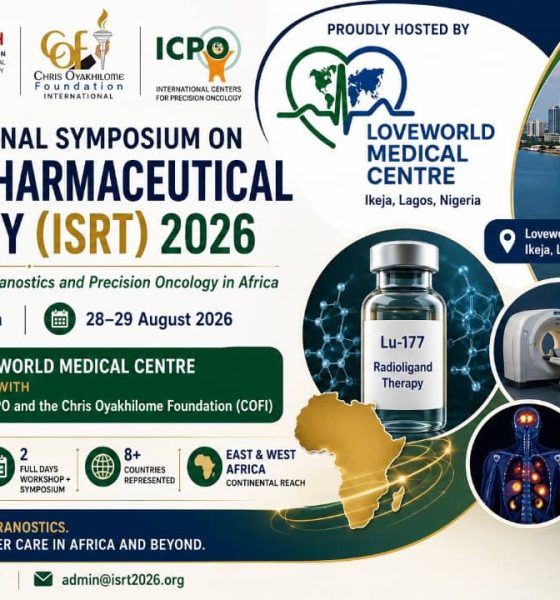 Global specialists to explore future of cancer treatment at ISRT 2026 in Lagos