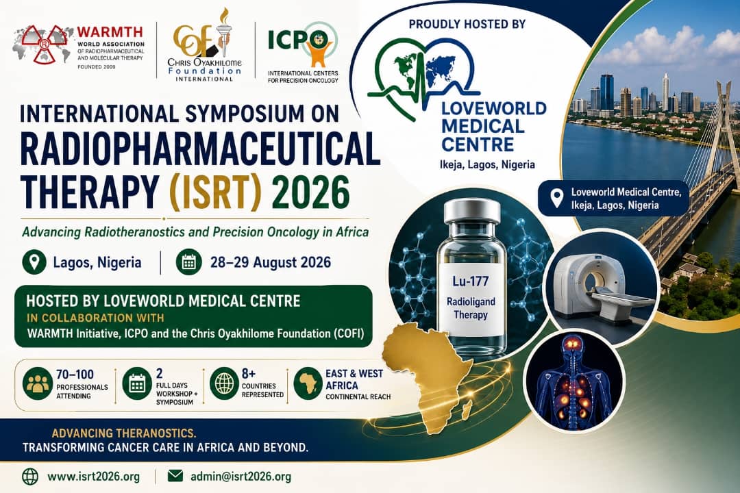 Global specialists to explore future of cancer treatment at ISRT 2026 in Lagos
