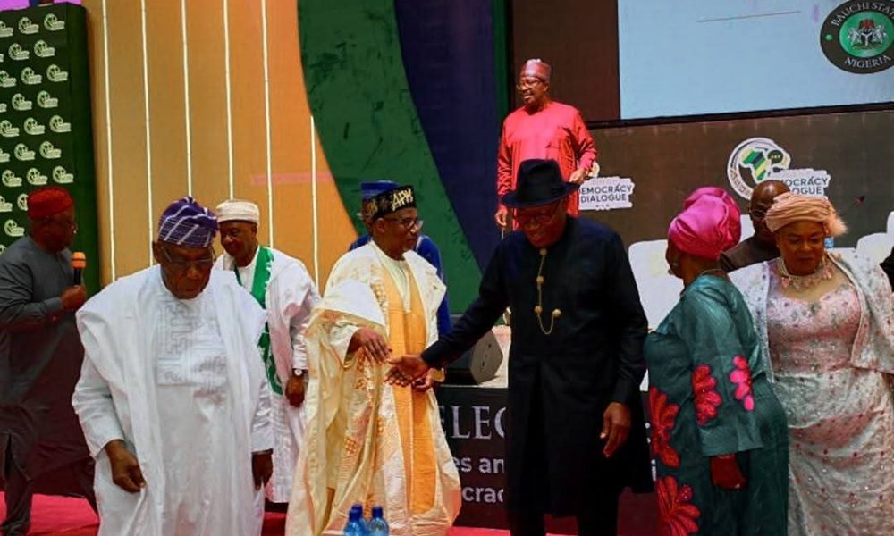 Jonathan urges political parties, judiciary to strengthen democracy at 2026 GJF Dialogue