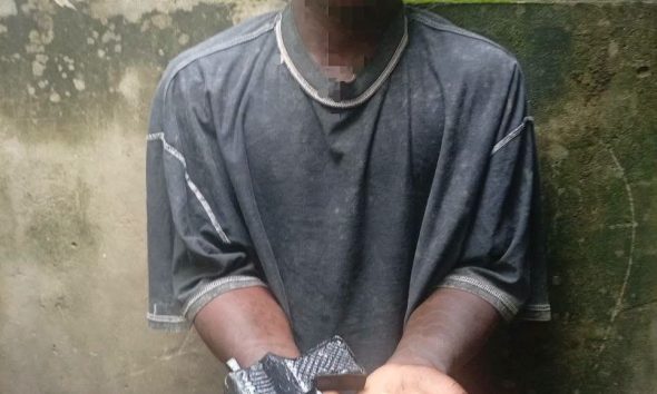 Police arrest suspected armed robber, recover pistol, Charms in Lagos
