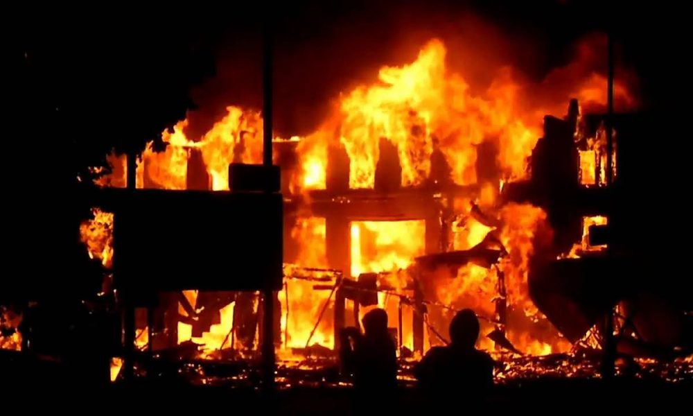 Fire guts hostel at St Louis College, Jos