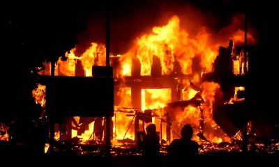 Fire guts hostel at St Louis College, Jos