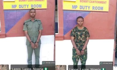 Army detains two soldiers over unauthorised security at Peller, Jarvis’ wedding