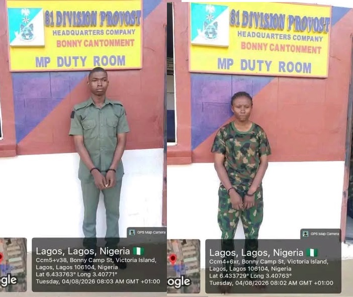 Army detains two soldiers over unauthorised security at Peller, Jarvis’ wedding