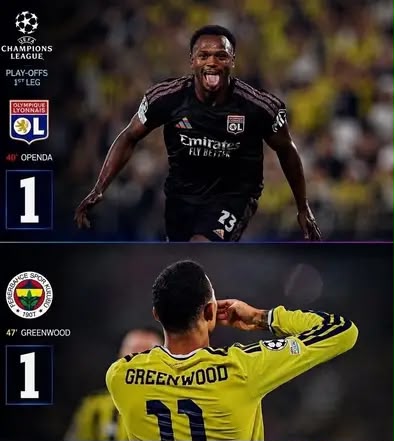 Champions League play-offs produce three tight first-leg draws