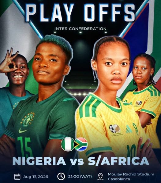 WAFCON 2026: Super Falcons battle South Africa for World Cup play-off spot