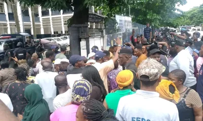 King’s College concession: Education workers block Alausa, demand halt to deal [VIDEO]