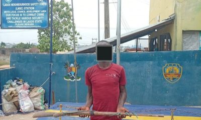 Fake electricity worker busted in Lagos Estate with cutlasses, hammer
