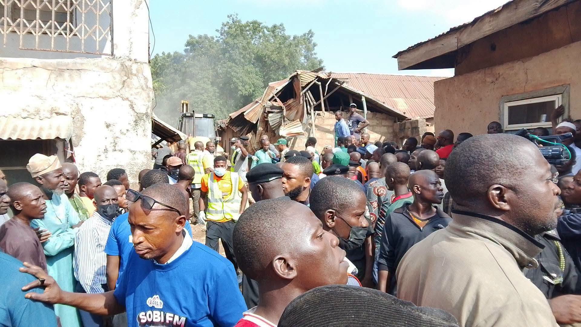 Family of four rescued alive from collapsed building in Ilorin