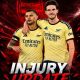 Arsenal, Chelsea hit by fresh injury concerns ahead of Emirates clash