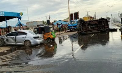 Gas truck collision shuts down major Ilorin Road, motorists warned