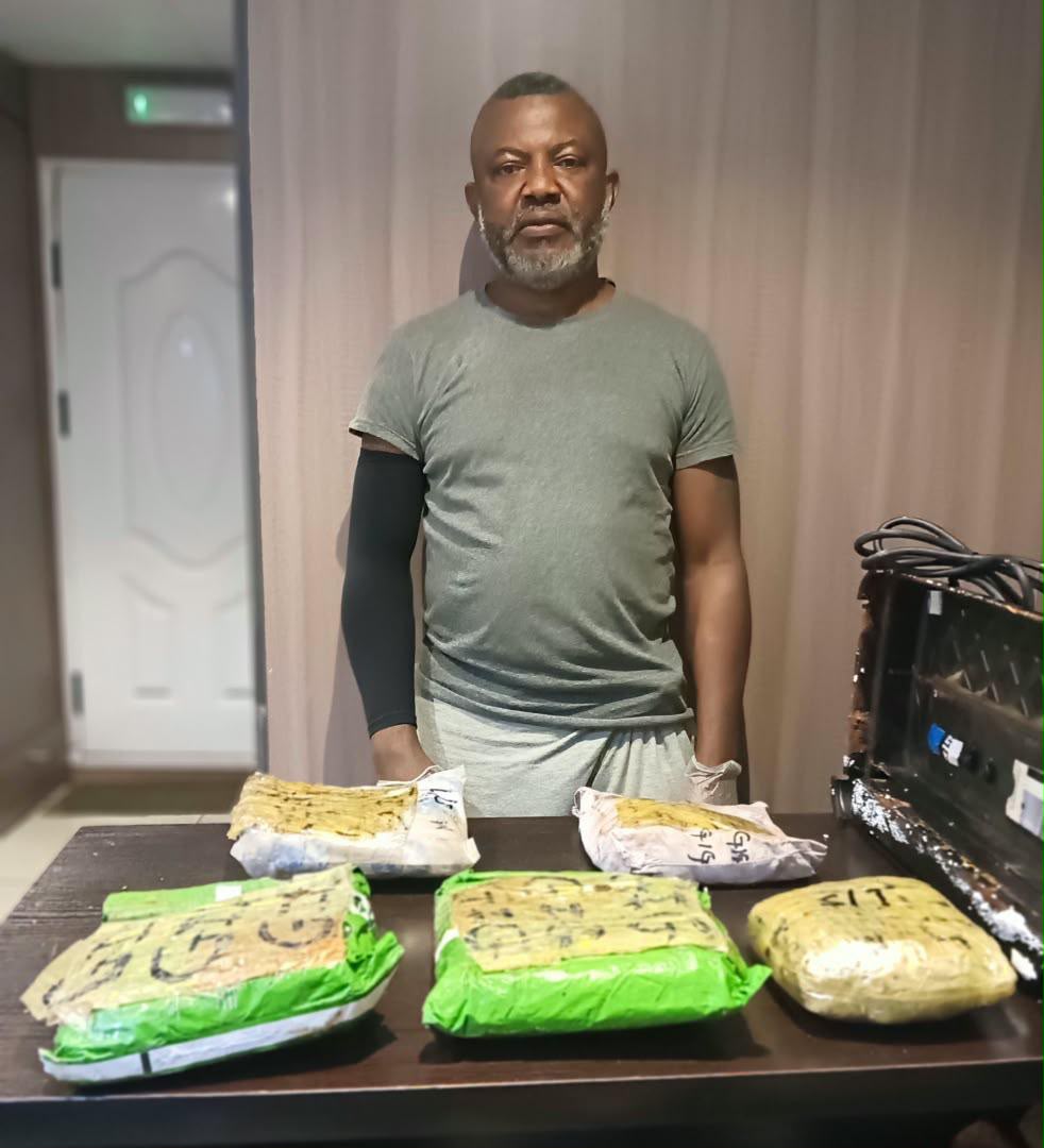 NDLEA arrests fugitive drug kingpin over 49.7kg heroin seizure