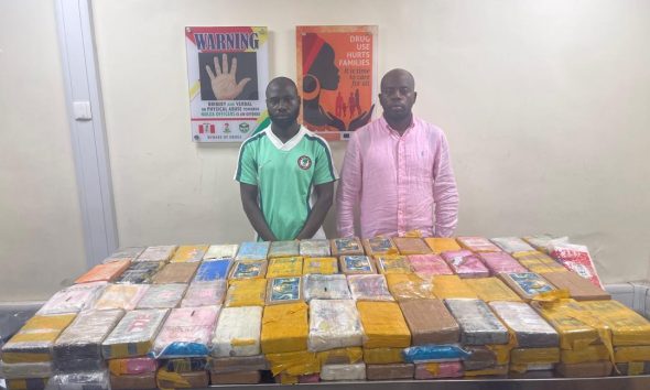 NDLEA arraigns KC Luxury, two others over alleged 184.5kg cocaine shipment