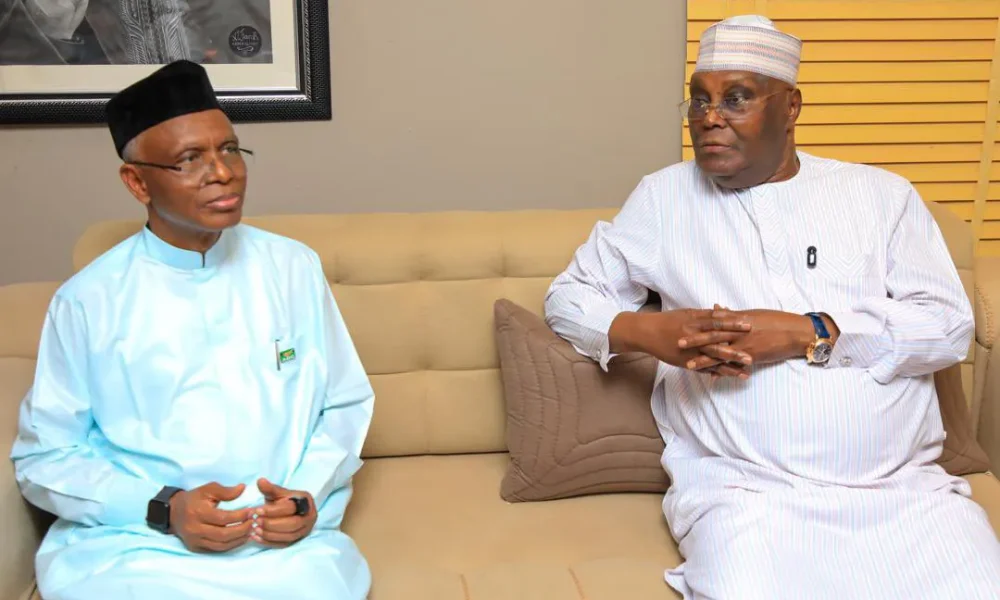 2027: Atiku names El-Rufai deputy campaign council chairman despite ICPC custody