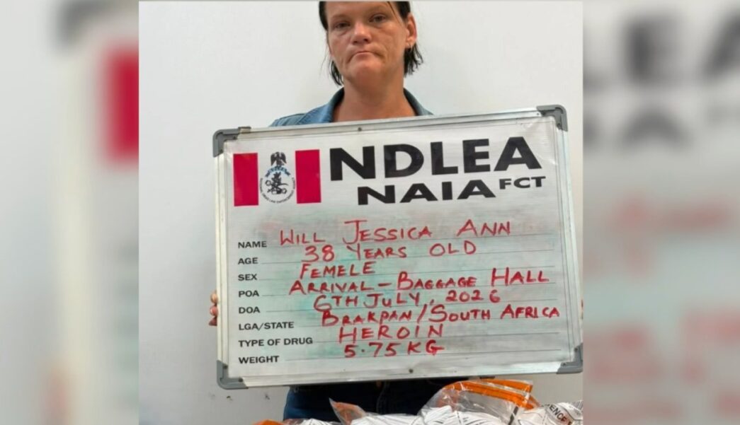 Abuja court jails South African woman 25 years for heroin importation