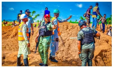 Tinubu orders probe into deaths of 37 suspected illegal miners in NSCDC custody