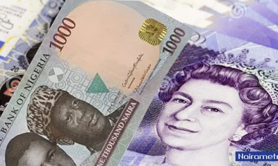 Naira strengthens against Pound as exchange rate holds around N1,800