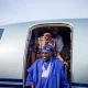 Tinubu set to return Tuesday after extended European vacation
