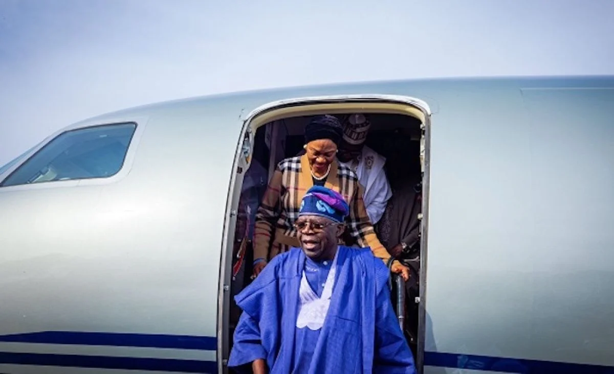Tinubu set to return Tuesday after extended European vacation