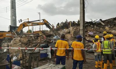 Lagos Building Collapse: One dead, two rescued as questions mount over safety enforcement