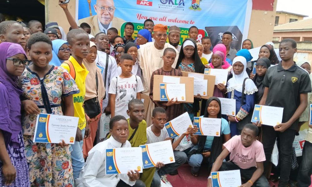 Okanlawon builds Kosofe youngster’s ICT capacity at OKLA Computer Academy 3.0