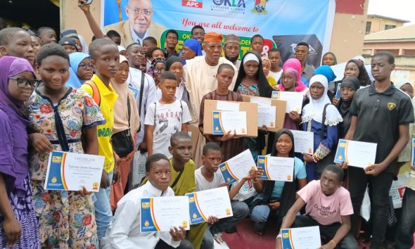 Okanlawon builds Kosofe youngster's ICT capacity at OKLA Computer Academy 3.0