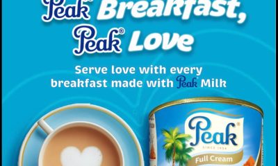 Peak breakfast café brings Peak love to communities across Nigeria