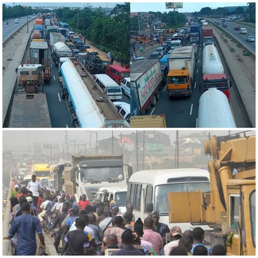 Kara Bridge repairs trigger gridlock as Lagos-Ibadan Expressway traffic worsens