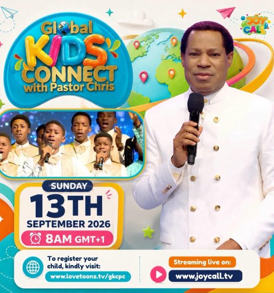 Global Kids Connect: Pastor Chris Set to Host Children Worldwide Today