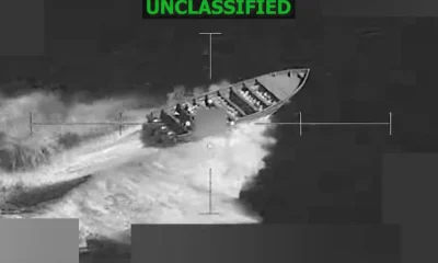 U.S. Forces strike suspected drug-smuggling boat in Caribbean, kill four