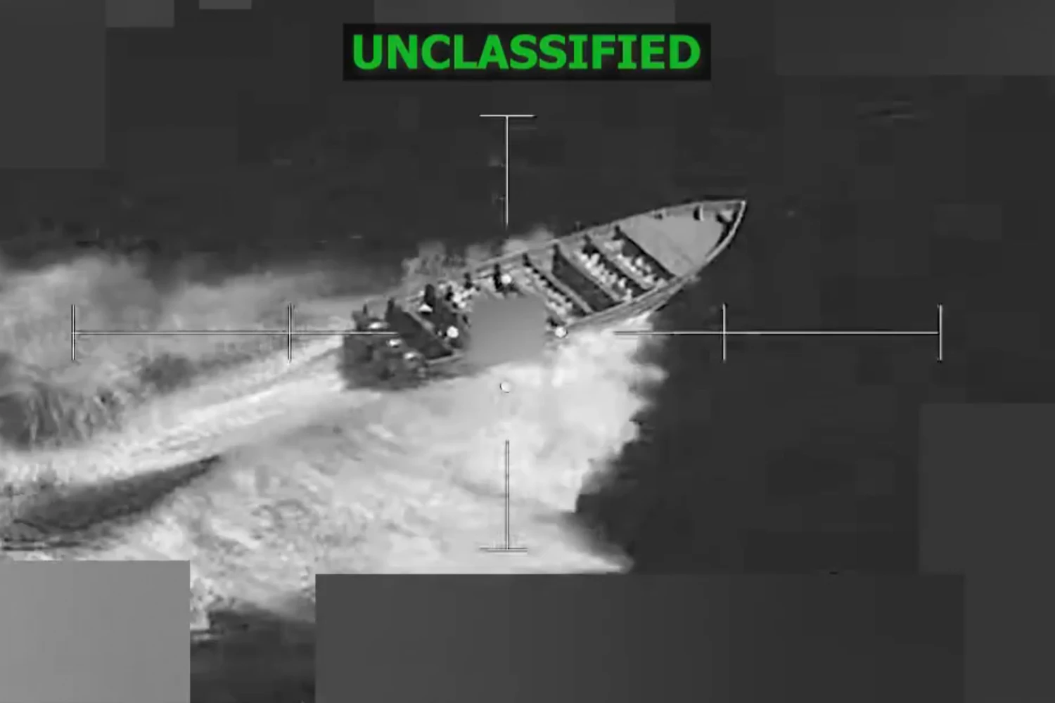 U.S. Forces strike suspected drug-smuggling boat in Caribbean, kill four