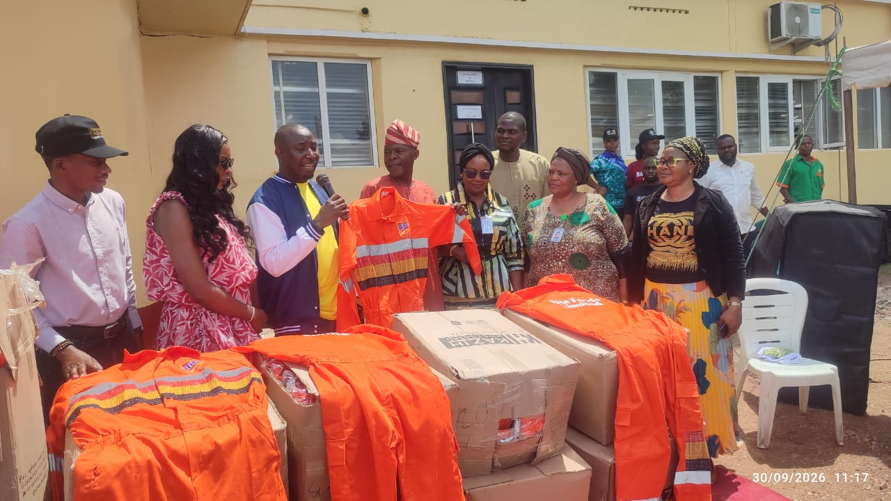 Rite Foods donates 600+ protective coveralls to Ogun waste workers