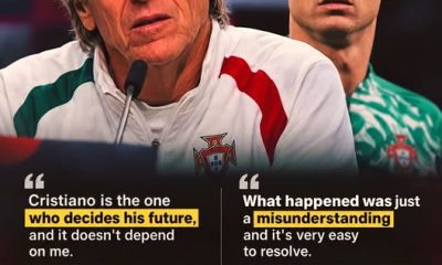 Jorge Jesus refuses to apologise to Ronaldo over Portugal row