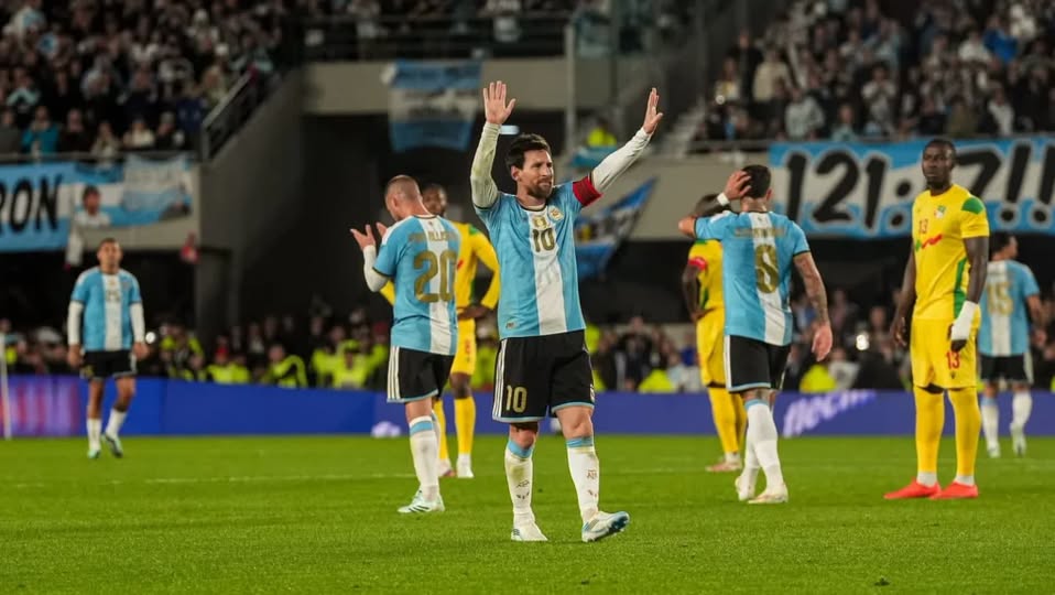 Messi bows out with goal, 2 assists as Argentina beat Benin 3-0