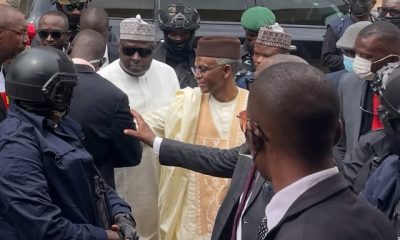 El-Rufai arrives Kaduna court for corruption trial alongside ADC governorship candidate