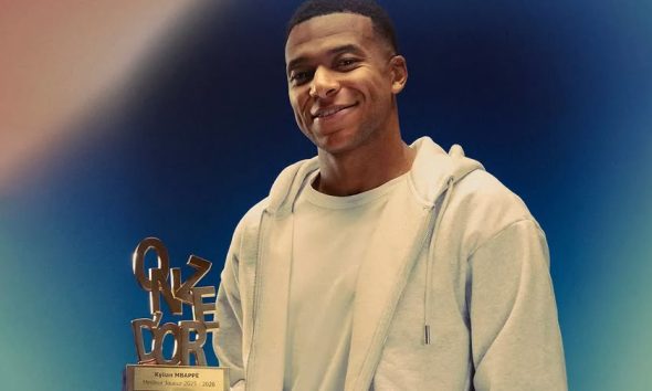 Mbappé wins Onze d’Or award as 2025/26 season's best player