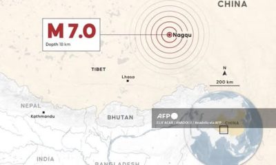 China orders 'all-out' rescue after Tibet earthquake kills 16