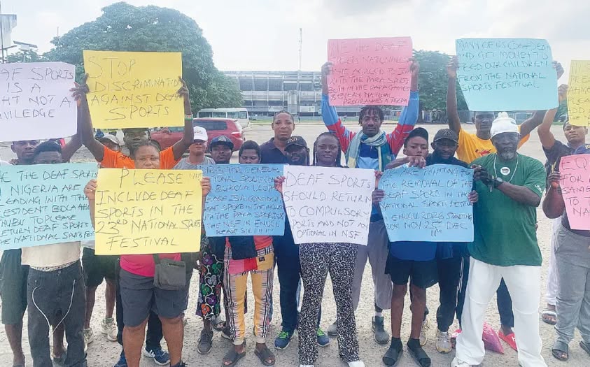 Deaf athletes plan fresh protest in Lagos over Sports Festival exclusion